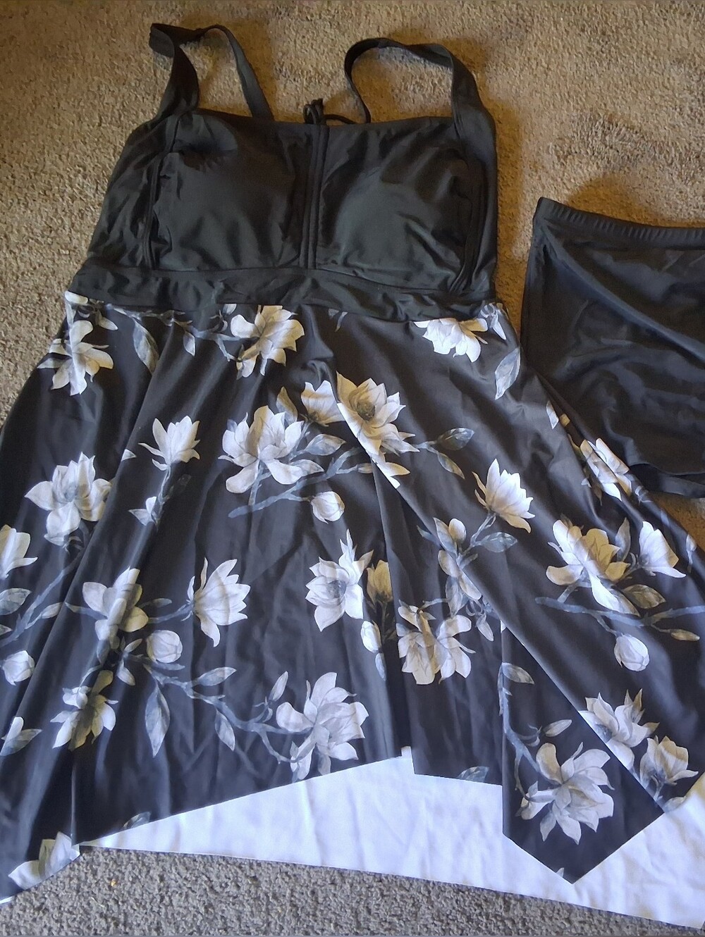 Brand New Daci Plus Size Flowy Swim Dress With Shorts Size 20W
